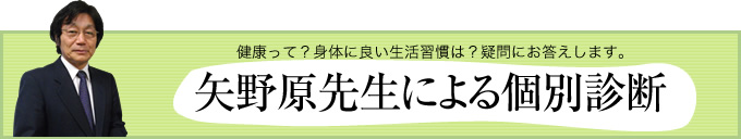 矢野原先生による個別診断