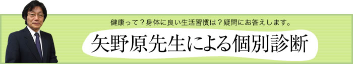 矢野原先生による個人診断   